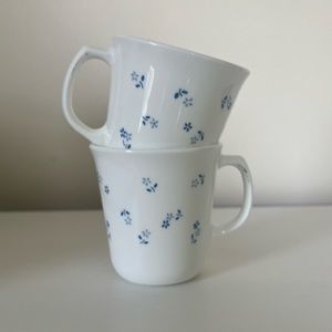 Corning Ware Provincial blue floral coffee tea cup